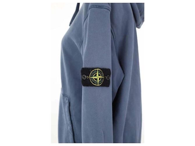 Stone Island Sudadera de algodón azul - vista 3