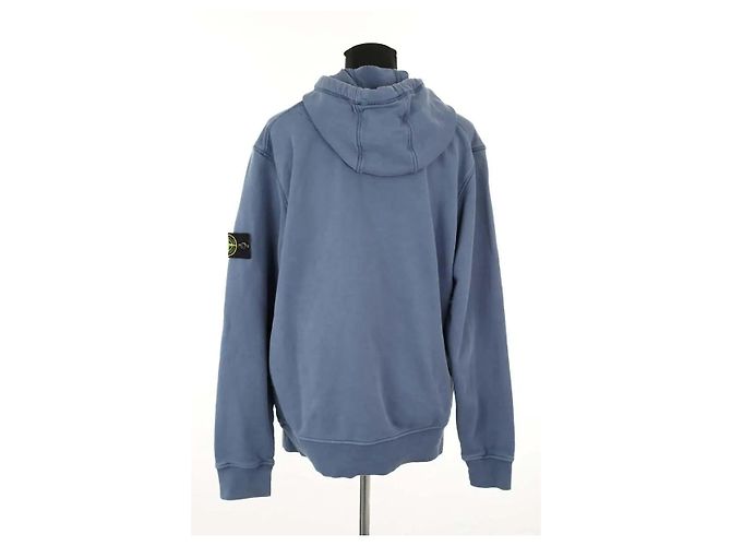 Stone Island Sudadera de algodón azul - vista 4