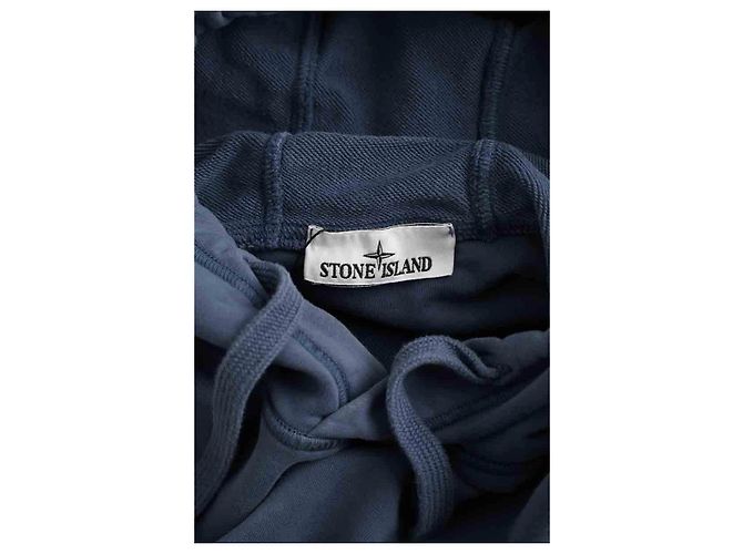 Stone Island Sudadera de algodón azul - vista 5