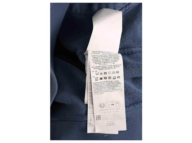 Stone Island Sudadera de algodón azul - vista 6
