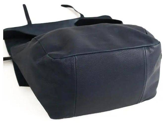 Jerome Dreyfuss Borsa a tracolla in pelle blu - vista 6