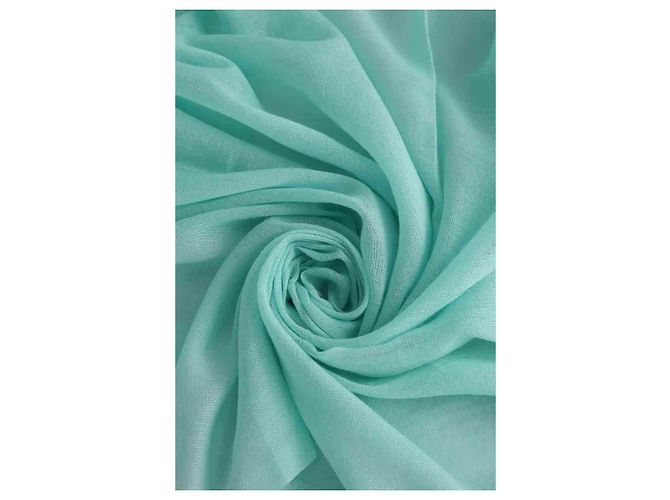 Chanel Kaschmirschal blau - Ansicht 6