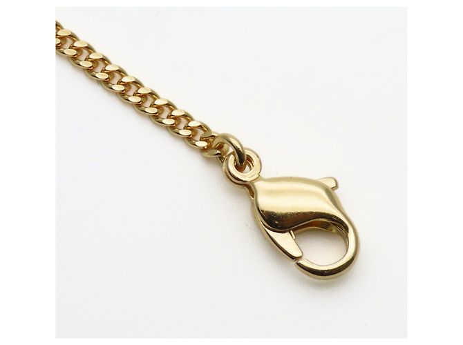 Collana placcata in oro Christian Dior con strass D'oro - vista 9