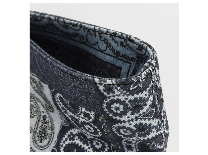 Borsa tote in cotone blu Etro - vista 12