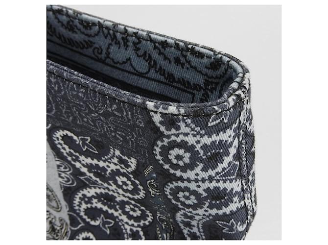 Borsa tote in cotone blu Etro - vista 13