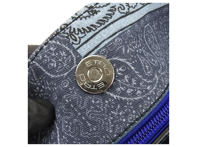 Borsa tote in cotone blu Etro - vista 14
