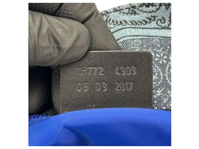 Borsa tote in cotone blu Etro - vista 17