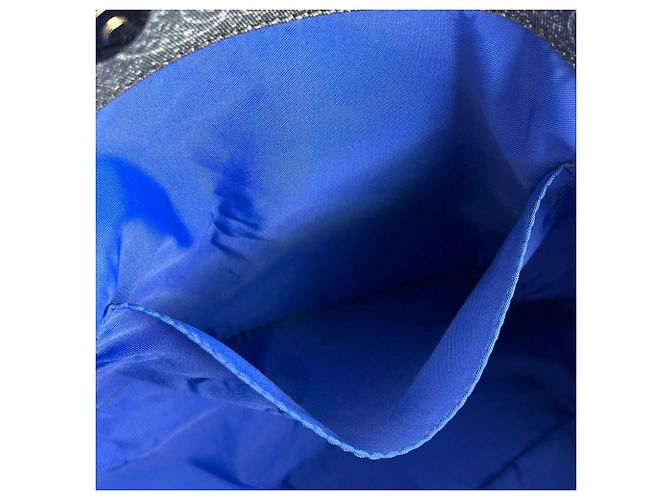 Borsa tote in cotone blu Etro - vista 18