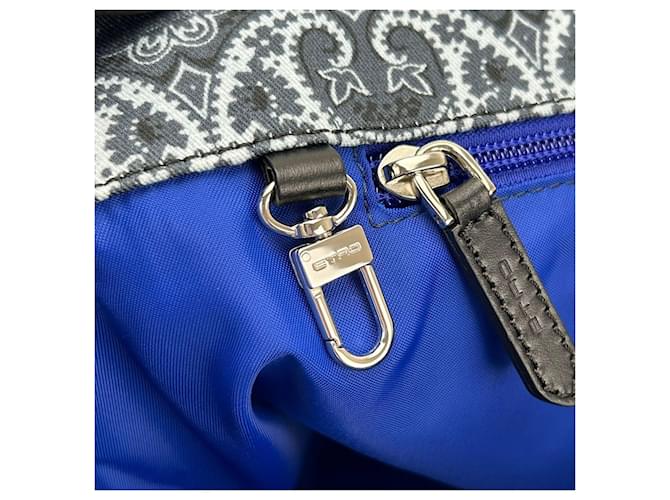 Borsa tote in cotone blu Etro - vista 20