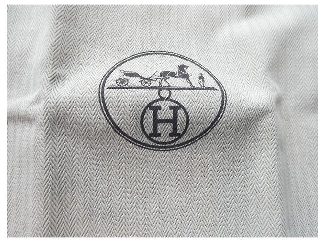 Hermès box for mini Kelly 2 bag with its chevron canvas dustbag Orange - view 2