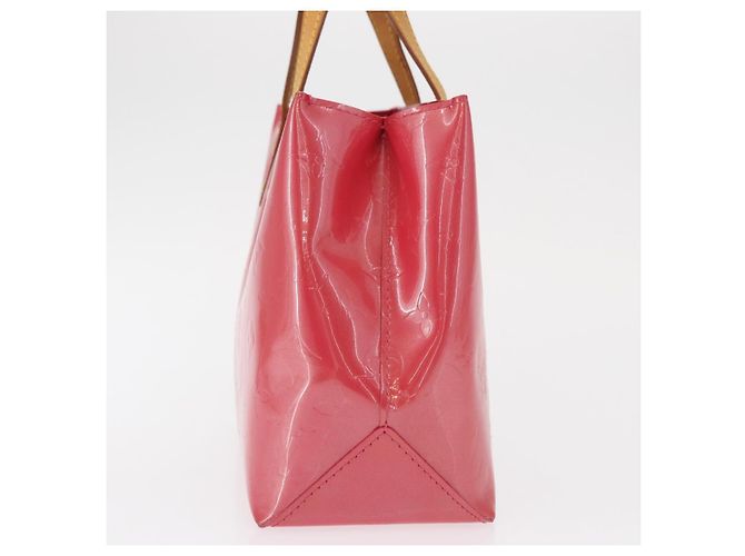 Borsa Reade Monogram Vernis PM di Louis Vuitton Rosa - vista 3