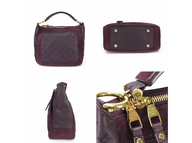 Borsa Monogram Empreinte Louis Vuitton Porpora - vista 3