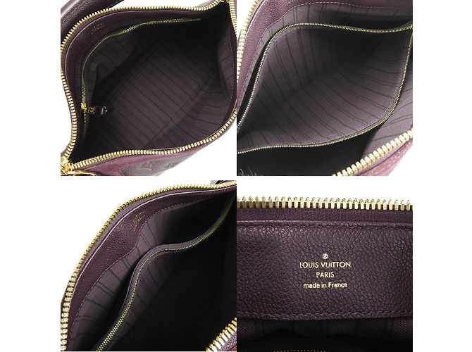 Borsa Monogram Empreinte Louis Vuitton Porpora - vista 5