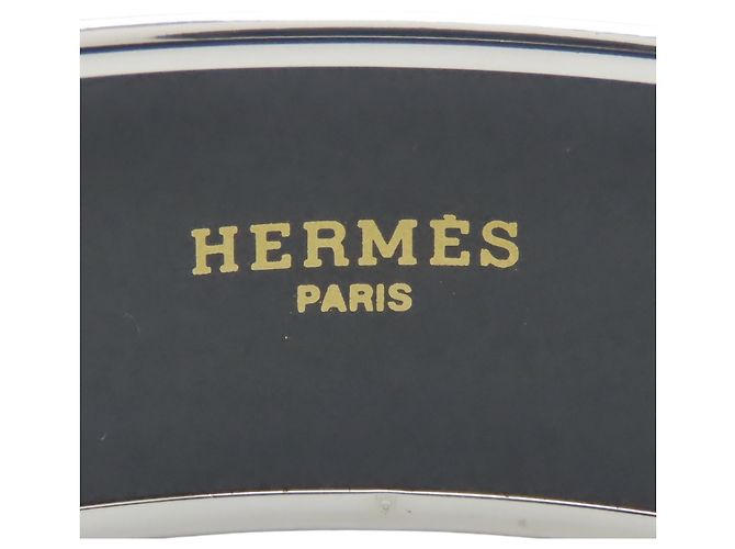 Bracciale in smalto GM di Hermès Argento Multicolore Bordò - vista 7