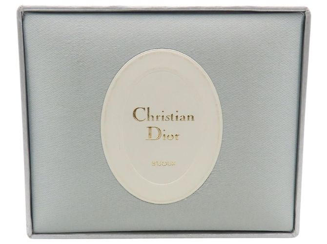 Orecchini a clip dorati Christian Dior con strass D'oro - vista 11