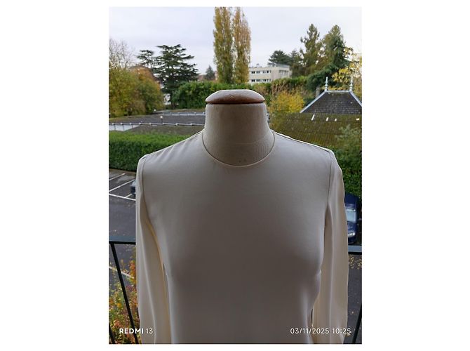 Stella Mc Cartney Stella McCartney Kleid Creme Viscose Roh - Ansicht 2