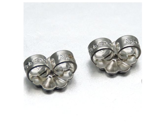 Herzohrringe mit Olivenblättern Tiffany & Co. Silber - Ansicht 9