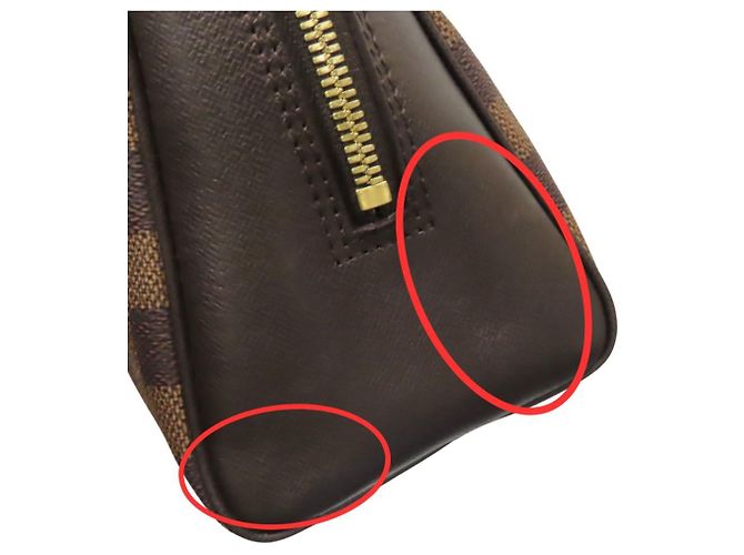 Borsa Brera N51150 di Louis Vuitton Marrone Damier ebene - vista 16