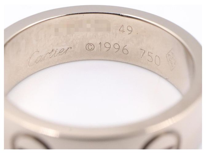 Anello Love Cartier in oro bianco 18K Argento - vista 3