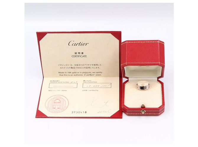 Anello Love Cartier in oro bianco 18K Argento - vista 6
