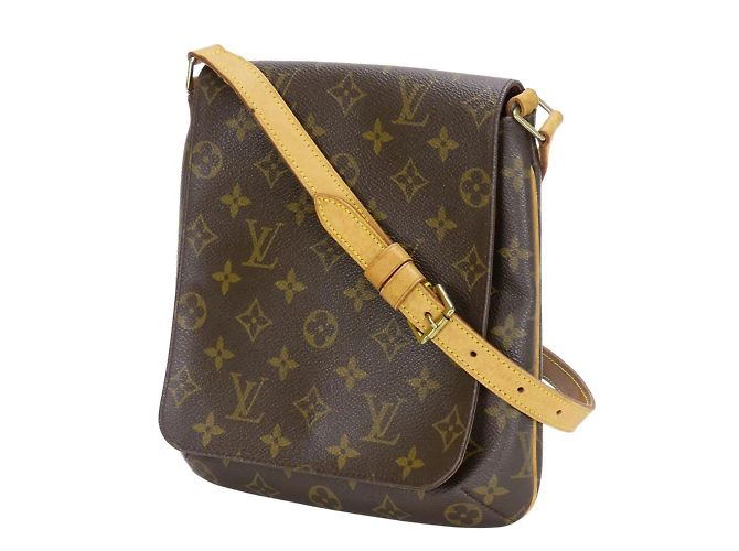 Borsa a Spalla Musette Salsa Louis Vuitton Marrone - vista 3