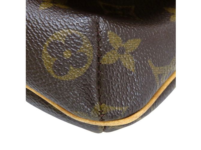 Borsa a Spalla Musette Salsa Louis Vuitton Marrone - vista 7