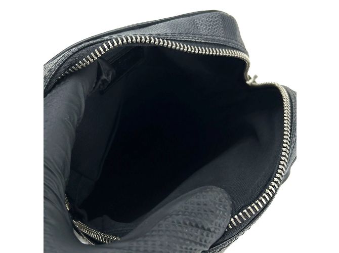 Borsa a Spalla Damier Graphite Louis Vuitton Marrone Nero - vista 20