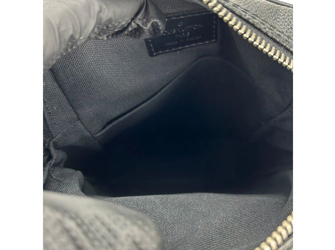 Borsa a Spalla Damier Graphite Louis Vuitton Marrone Nero - vista 21