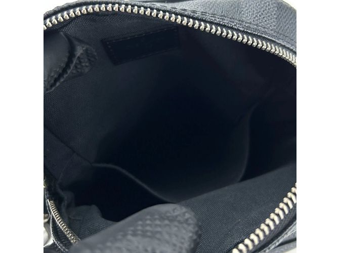 Borsa a Spalla Damier Graphite Louis Vuitton Marrone Nero - vista 22