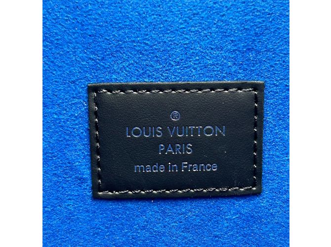 Borsa Clutch Alpha Triple di Louis Vuitton Marrone Nero - vista 11