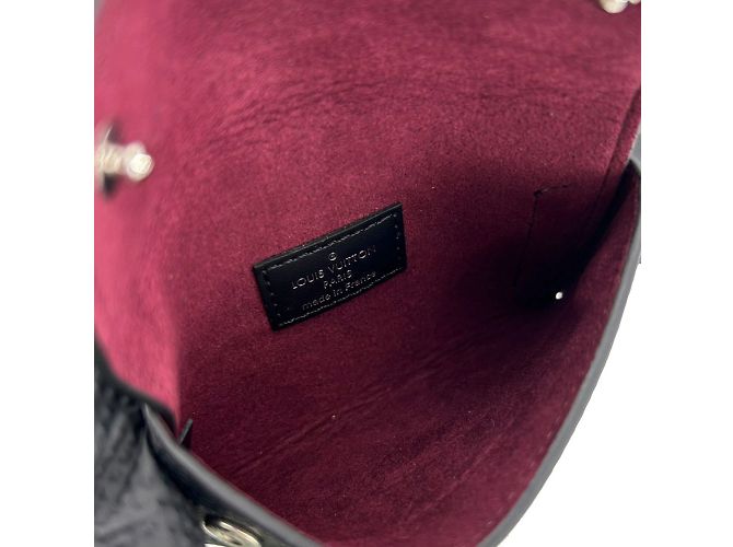 Borsa Clutch Alpha Triple di Louis Vuitton Marrone Nero - vista 26