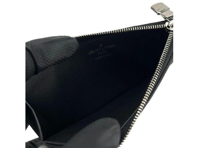 Louis Vuitton Damier Graphite Business Card Case Brown Black - view 15