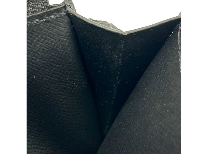 Louis Vuitton Damier Graphite Business Card Case Brown Black - view 17