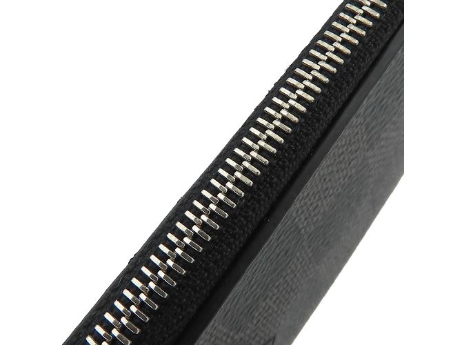 Louis Vuitton Damier Graphite Business Card Case Brown Black - view 7