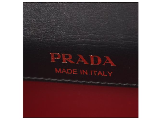Prada Saffiano Lederhandtasche Schwarz - Ansicht 4