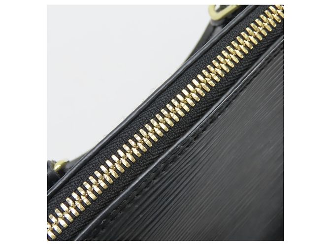Borsa Louis Vuitton Alma in pelle Epi nera Nero - vista 20