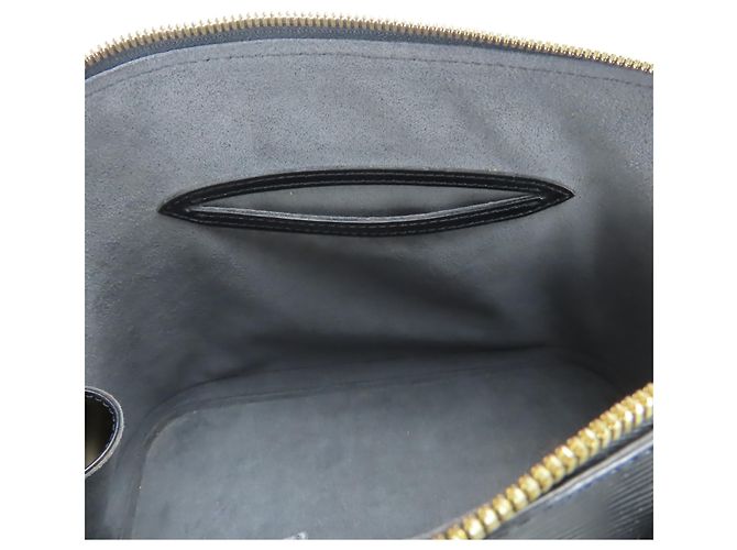 Borsa Louis Vuitton Alma in pelle Epi nera Nero - vista 22