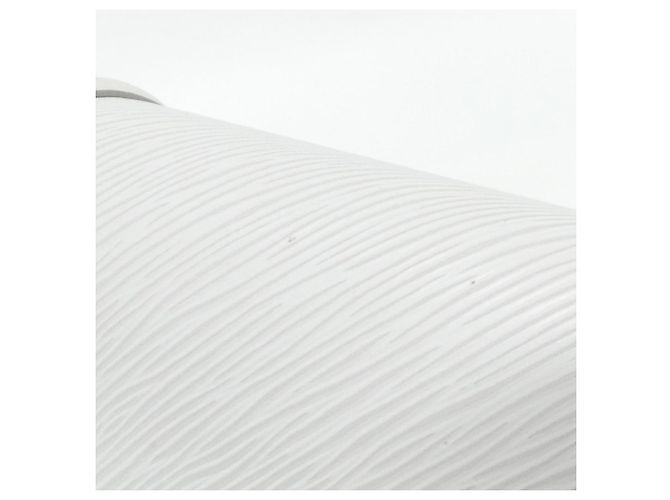 Borsa a Spalla Mini Dauphine Epi Louis Vuitton Bianco - vista 8