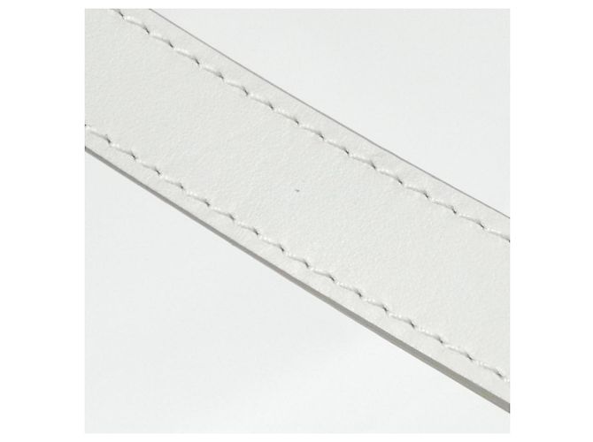 Borsa a Spalla Mini Dauphine Epi Louis Vuitton Bianco - vista 9