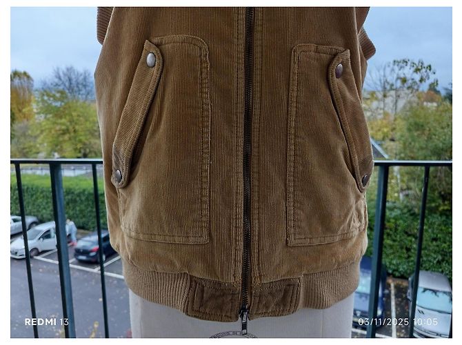 Chaqueta sin mangas Marc Jacobs beige de algodón - vista 4