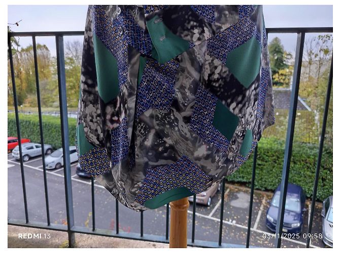 Vestido asimétrico de seda Peter Pilotto Multicolor - vista 4