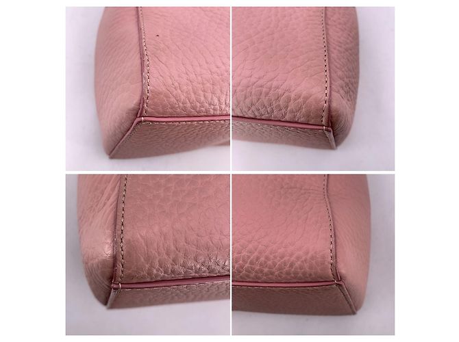 Orciani Mittlere Sveva-Handtasche aus rosa Leder, Schultertasche Pink - Ansicht 6