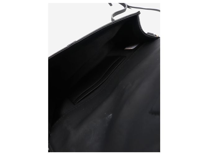 MCM Bolsa transversal preta com detalhes em zíper Preto - vista 8