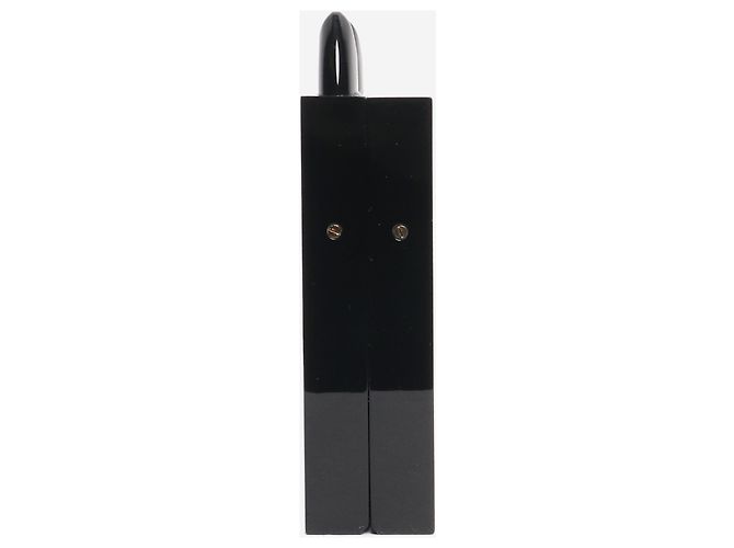 Charlotte Olympia Schwarze Perspex-Clutch mit Katzenmotiv - Ansicht 4