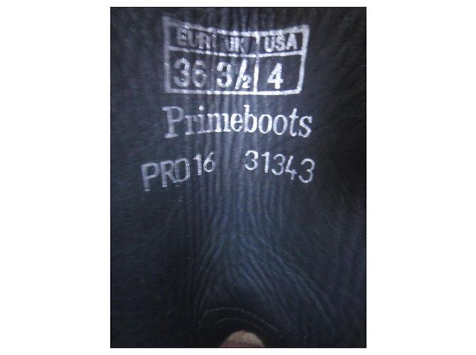 Autre Marque Stivali Biker Primeboots in Camoscio Blu Notte Blu scuro - vista 8