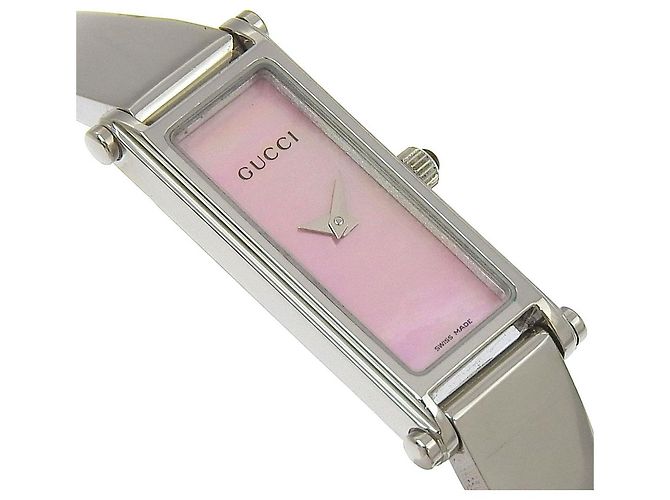Gucci 1500L Edelstahl Uhr Silber - Ansicht 3