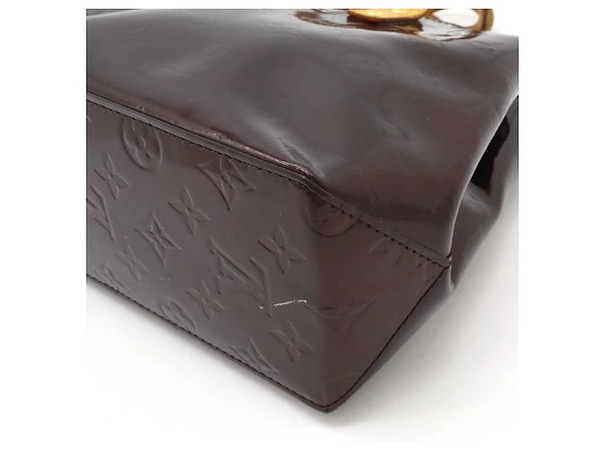 Borsa Reade PM Monogram Vernis Louis Vuitton Porpora - vista 3