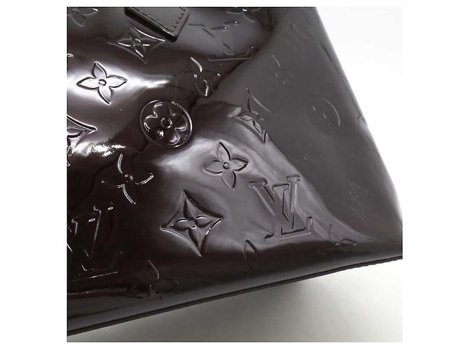 Borsa a mano Wilshire PM Monogram Vernis Louis Vuitton Bordò Porpora - vista 8