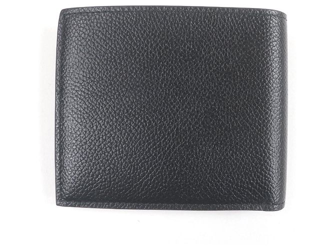 Everyday Cartera bifold de cuero Balenciaga Negro - vista 3
