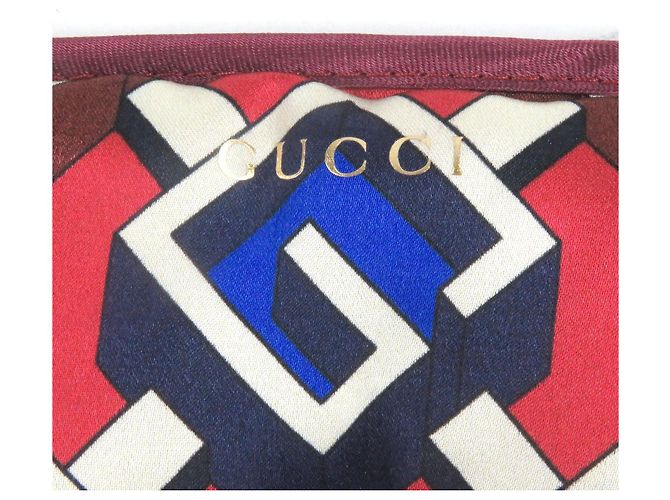 Set da viaggio maschera per gli occhi geometrica G Gucci Rosso - vista 13